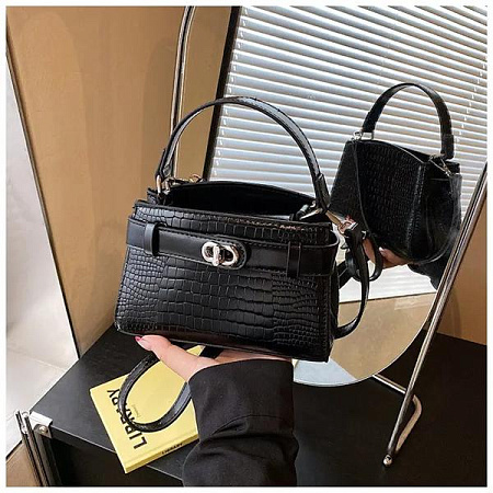 Сумка Fashion Bag C1215-2 black - делук