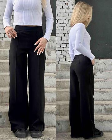 Штаны Karolina KR266 black - делук