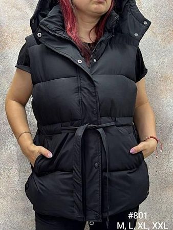 Жилетка Kosta 801 black - делук