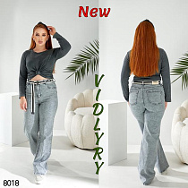 Джинсы Vidlyry 8018-2 l.grey - делук