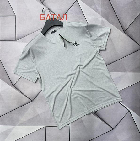 Футболка Rassul 66669 l.grey - делук