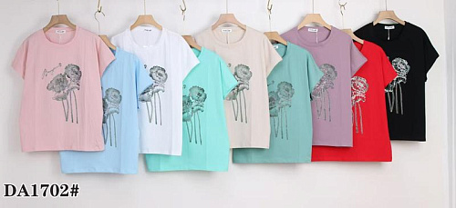 Футболка Xie DA1702 mix - делук