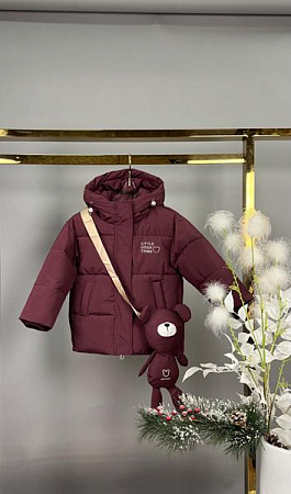 Куртка Delfinka 919 wine - делук