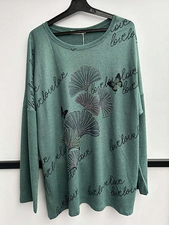 Свитер P.Hey 8313 green - делук