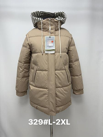 Куртка Jacket 329 beige - делук