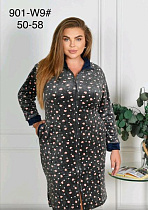 Халат Romeo Life 901-W9 khaki - делук