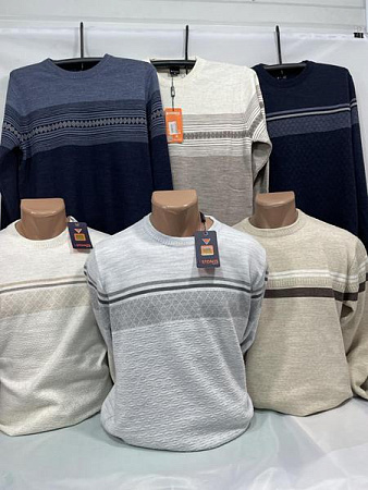 Свитер Sabihina SB1499 navy - делук