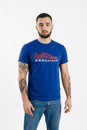 Футболка Sport Style 5-5 blue - делук