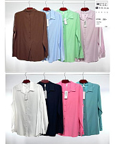 Рубашка Base 263 l.green - делук