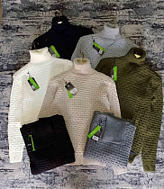 Свитер Moranny MR153 khaki Свитер Moranny MR153 khaki - делук