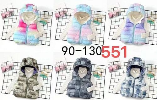 Жилетка Chicwear 551 black - делук