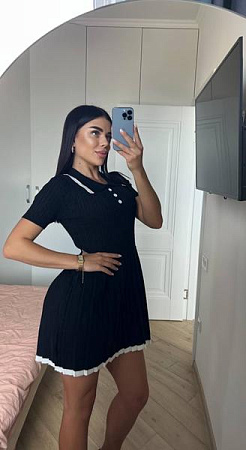 Платье Style Nadezhda 299 black - делук