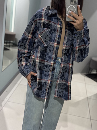 Рубашка Comod 315 navy - делук