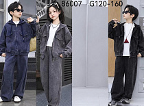 Костюм Спорт Фунтик 86007 black - делук