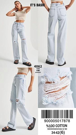 Джинсы Ruxa 4062-12-100 l.blue - делук