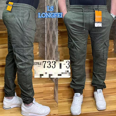 Штаны Ls Longfey 733-3 khaki - делук