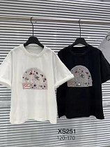 Футболка Sunnytot XS251 black - делук