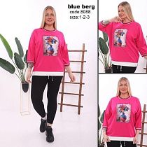 Костюм Julia 8088 pink - делук