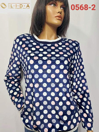 Свитер Lida 0568-2 blue - делук
