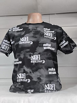 Футболка Panda 1827 black - делук