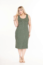 Сарафан Alberk 3094  khaki - делук