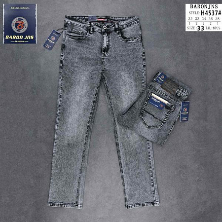 Джинсы God Baron H4537 grey - делук