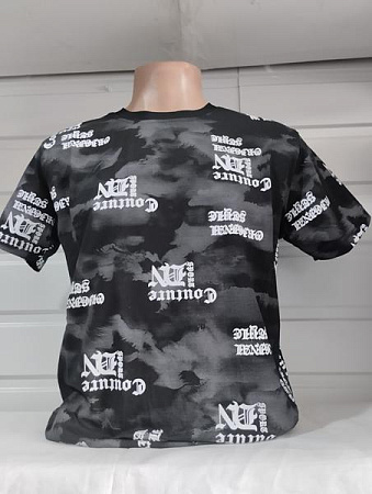 Футболка Panda 1827 black - делук