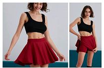 Юбка-Шорты No Brand 1001 red - делук