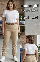 Джинсы Jeans Club KF679-61 beige - делук