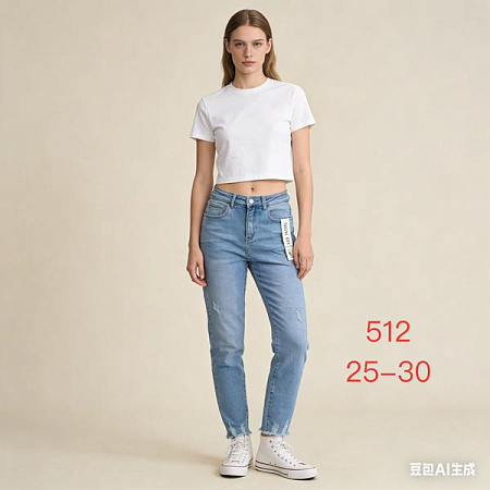 Джинсы Newjeans 512 l.blue - делук