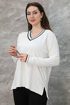 Свитер Julia JL1139 white - делук