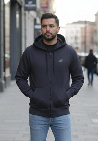 Кофта Спорт Delviago DL621 navy - делук