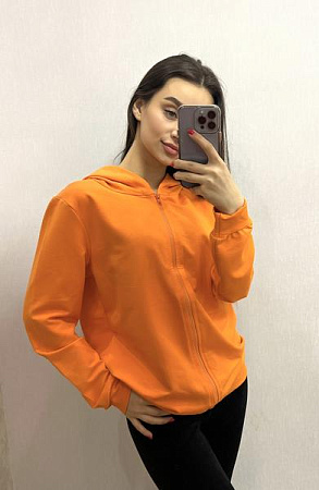 Кофта Спорт Valentina VL136 orange - делук