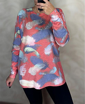 Свитер Elena&Vika 25215 coral - делук