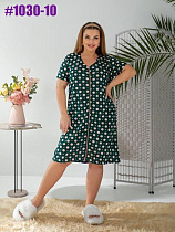 Халат Bat 1030-10 green - делук