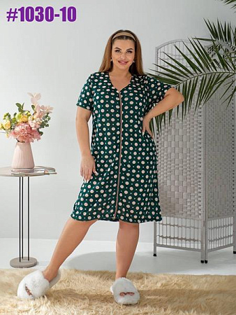 Халат Bat 1030-10 green - делук