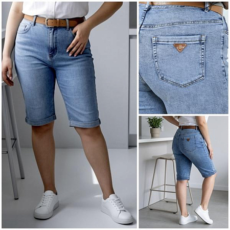 Шорты Jeans Club 237-1 l.blue - делук