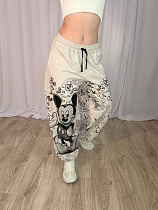 Штаны Спорт Arina M99 l.beige - делук