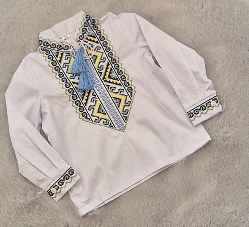 Вышиванка Limerense LM168 white - делук