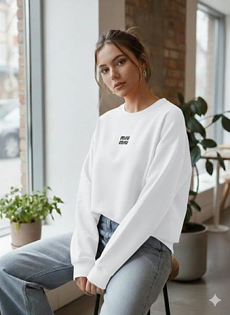 Свитер Newe 54-4 white - делук