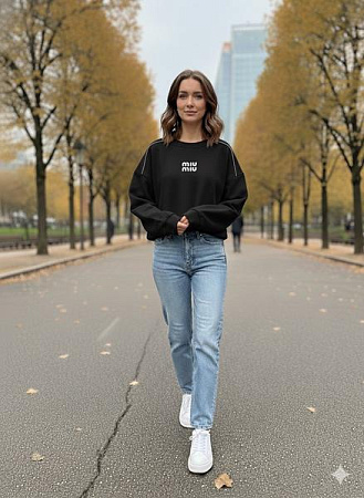 Свитер Newe N1702 black - делук