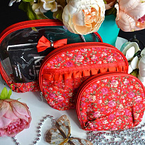 Косметичка Luna-Bag 1111 red - делук