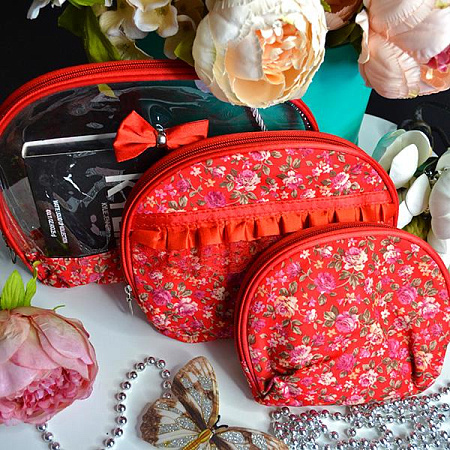Косметичка Luna-Bag 1111 red - делук