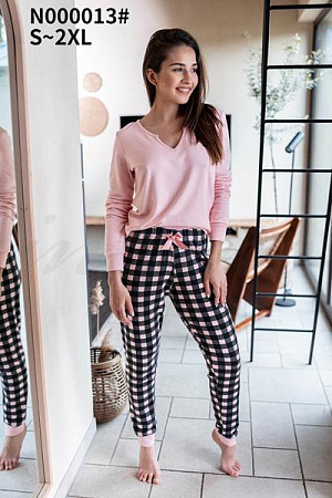 Пижама Brilliant B000013 pink - делук