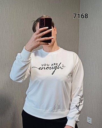 Свитер Fsn 7168 white - делук