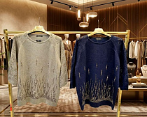 Свитер Julia JL1023 navy - делук