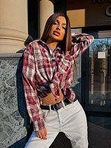 Рубашка Arina 2472 wine - делук