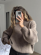 Свитер Lora LR814 beige Свитер Lora LR814 beige - делук