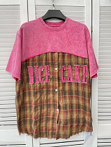 Рубашка Karon 3749 pink - делук