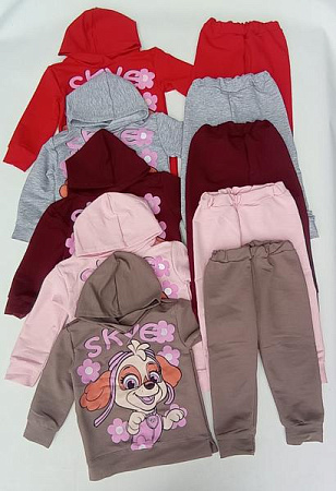 Костюм Спорт Meloria ML3478 red - делук